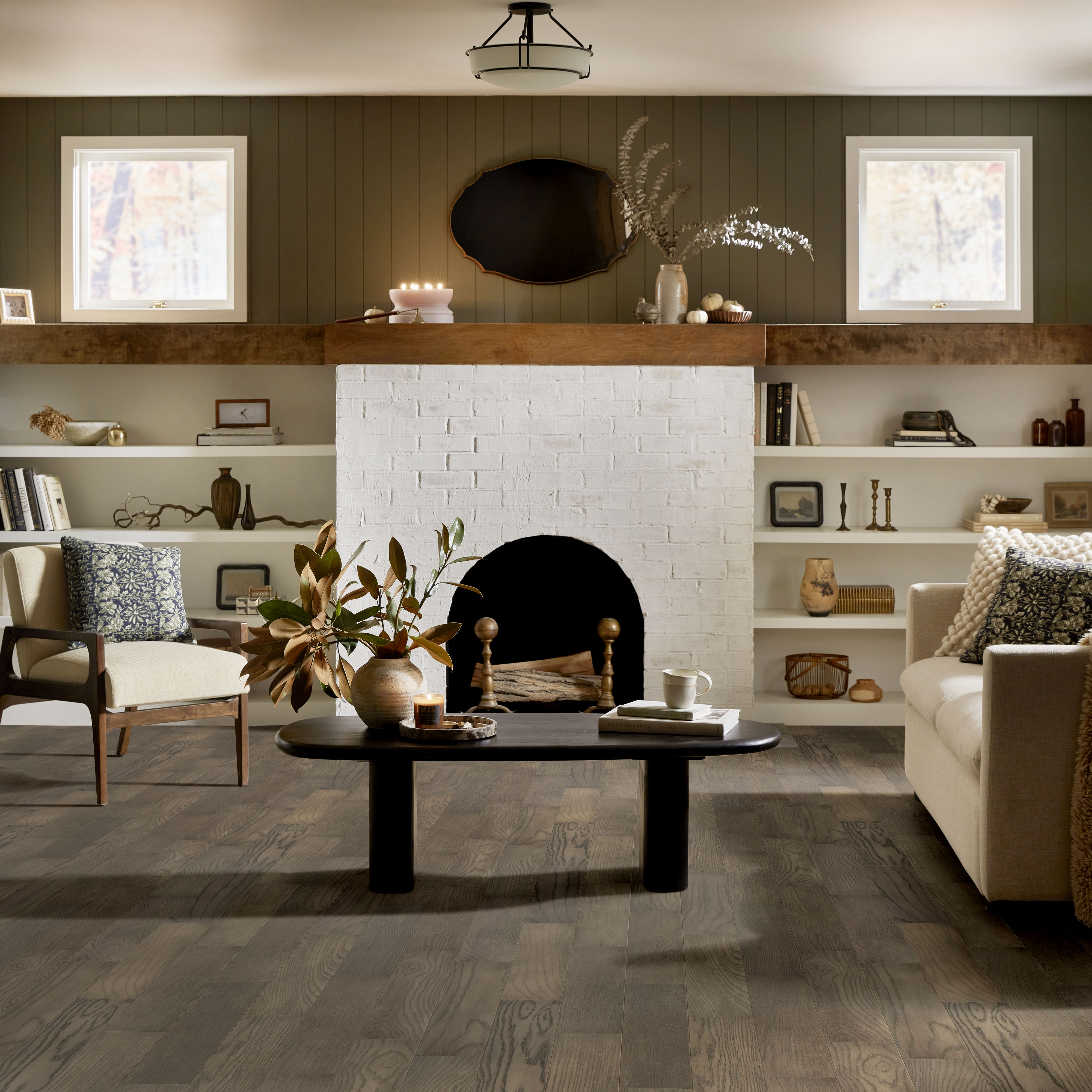 Empire Oak Herringbone - in color Roosevelt | Shaw Floors